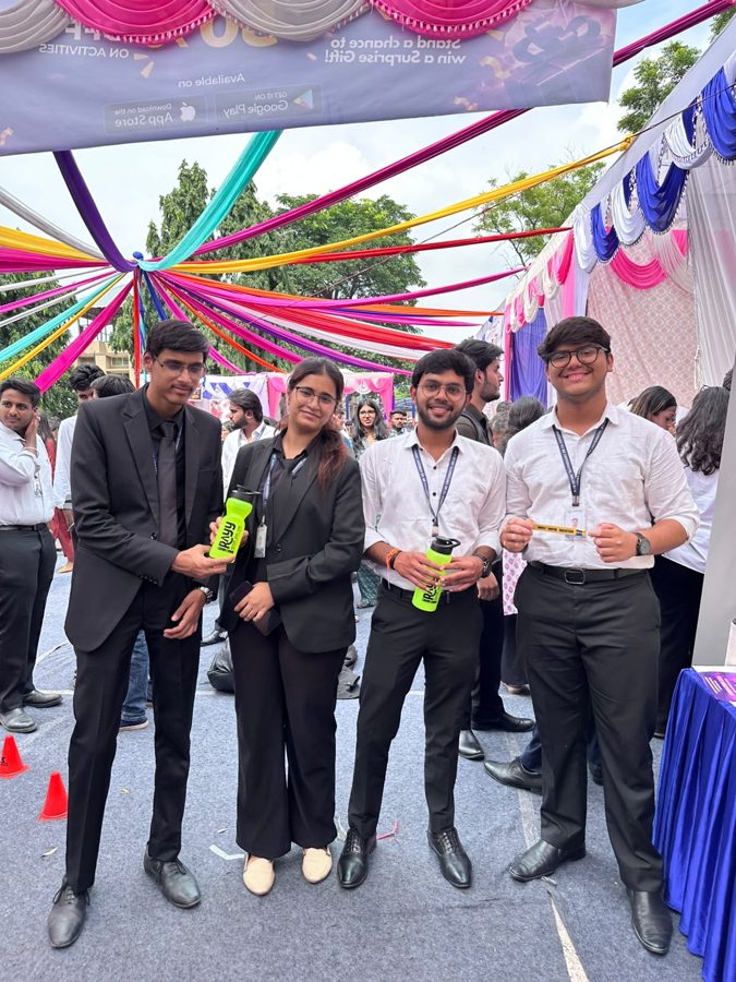 Students with RAYY at a campus event